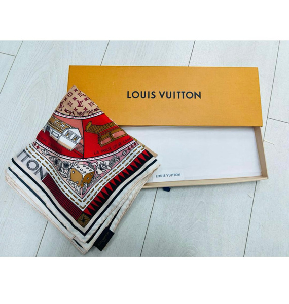 Платок • Louis Vuitton • Красный