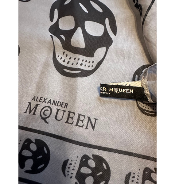 Шарф • Alexander McQueen • Серый
