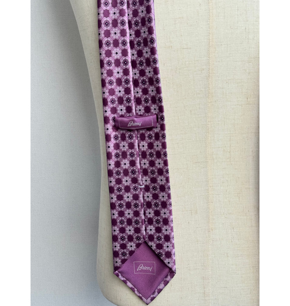Галстук • Brioni • Фиолетовый