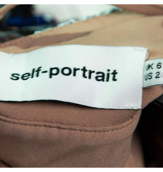 Платье • Self-Portrait • Мульти