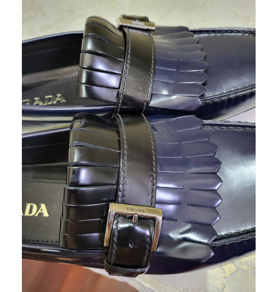 Лоферы • Prada • Синий
