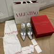 Туфли • Valentino Garavani • Серебряный