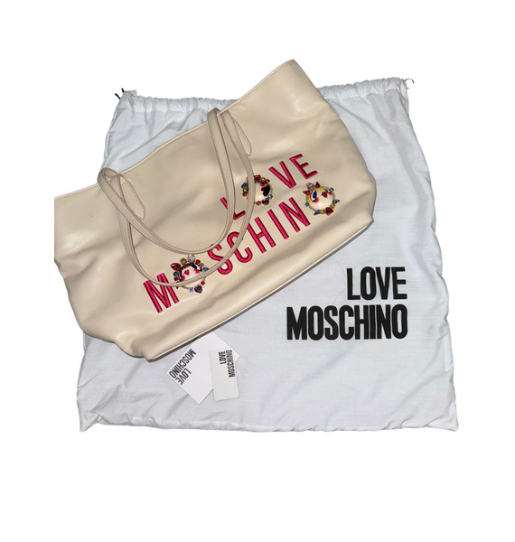 Сумка • Love Moschino • Бежевый