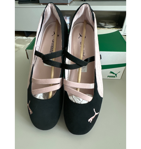 Балетки • PUMA • Черный