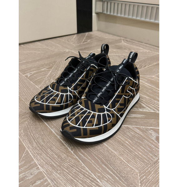 Кроссовки • Fendi • Коричневый