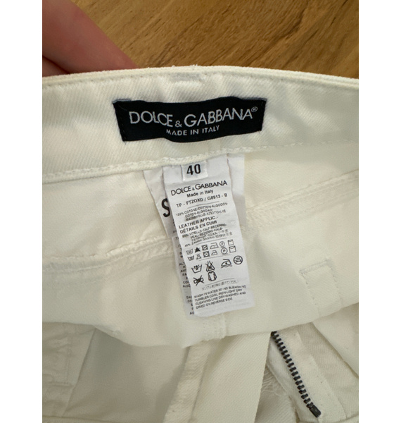 Брюки • Dolce & Gabbana • Белый
