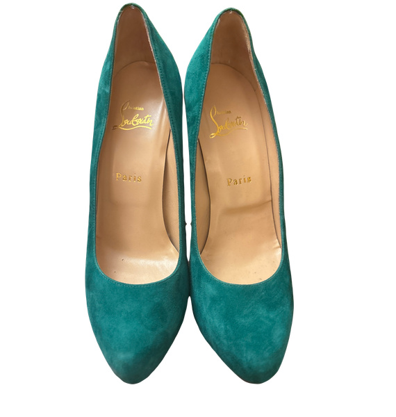 Туфли • Christian Louboutin • Бирюзовый