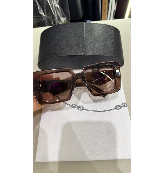 Очки • Prada Eyewear • Коричневый