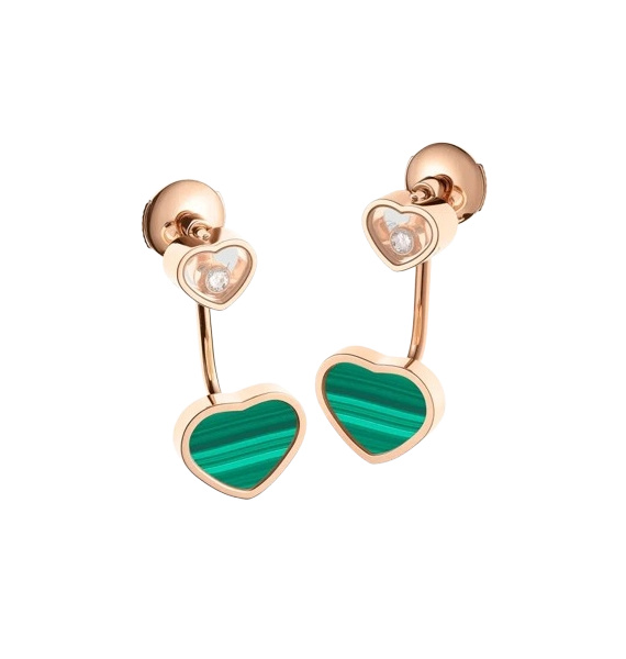 Серьги • Chopard • Зеленый