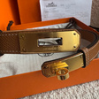 Ремень • Hermès • Коричневый