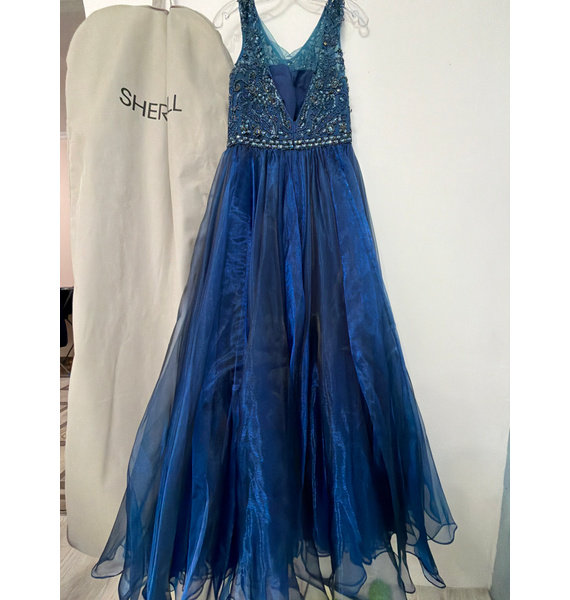 Платье • SHERRI HILL • Темно-синий