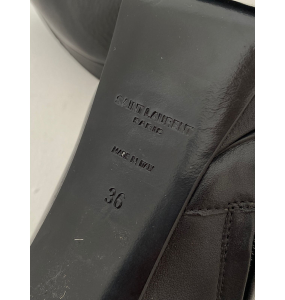 Ботильоны • Saint Laurent • Черный