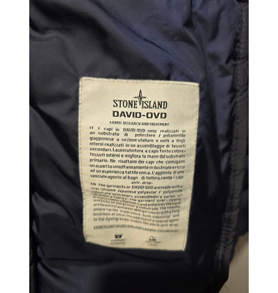 Пуховик • Stone Island • Темно-синий