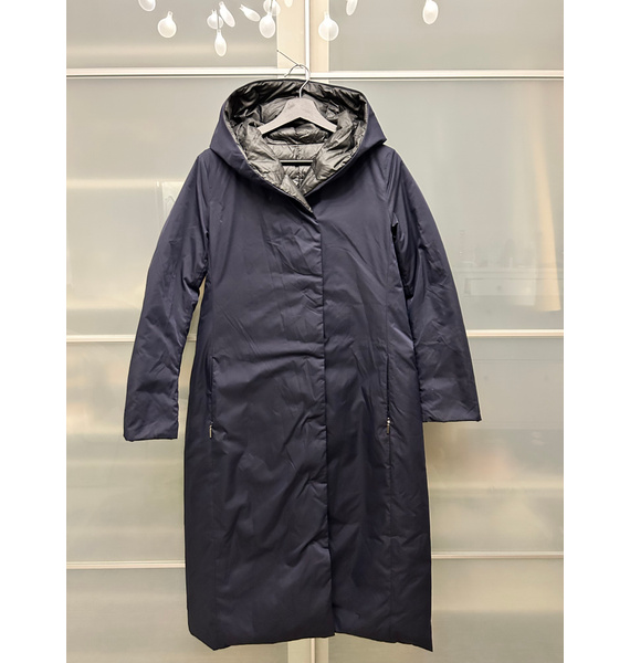 Пуховик • Max Mara • Темно-синий