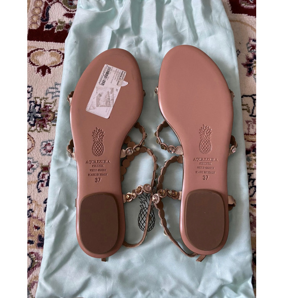 Сандалии • Aquazzura • Золотой