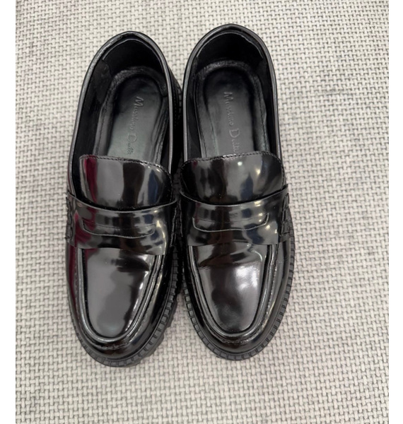 Лоферы • Massimo Dutti • Черный