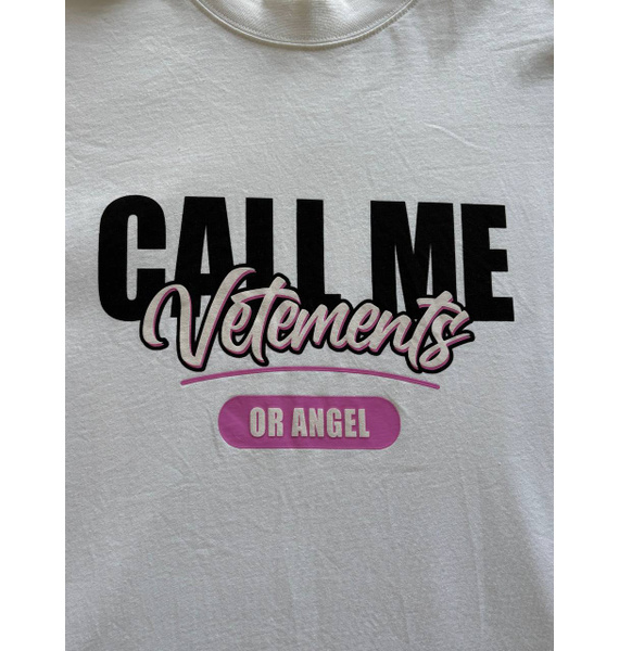 Футболка • VETEMENTS • Белый