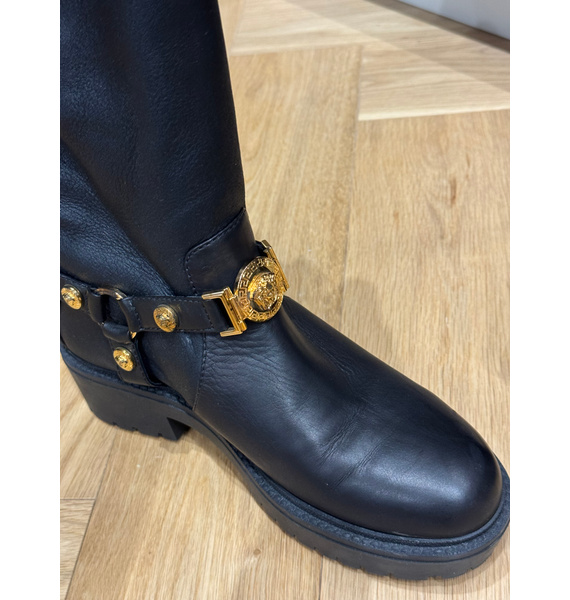 Сапоги • Versace • Черный