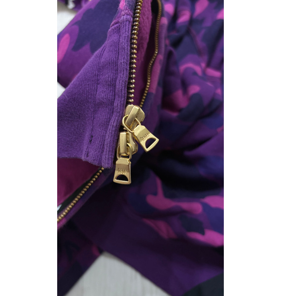 Толстовка • A BATHING APE® • Фиолетовый