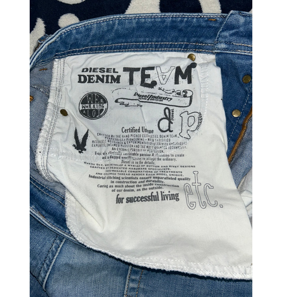 Джинсы • Diesel • Голубой