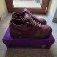 Кроссовки • Nike • Бордовый