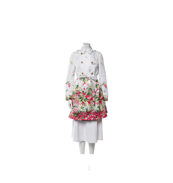 Тренч • RED Valentino • Белый