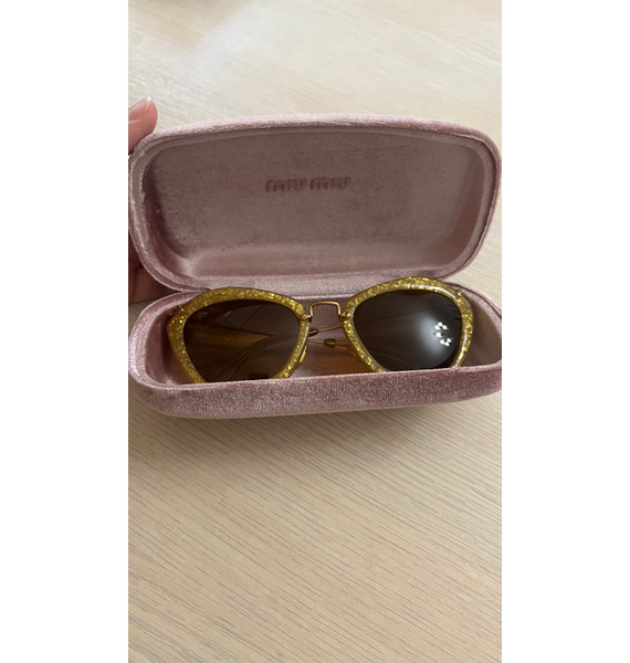 Очки • Miu Miu Eyewear • Желтый
