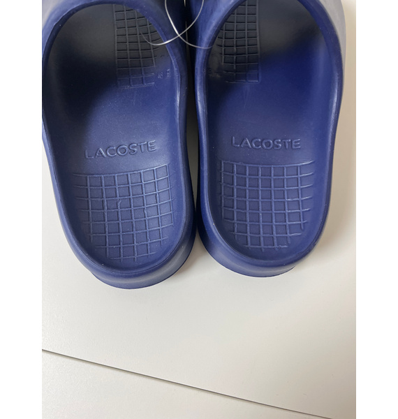 Шлепанцы • Lacoste • Синий