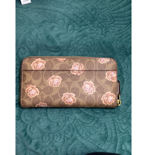 Кошелек • Coach • Бежевый