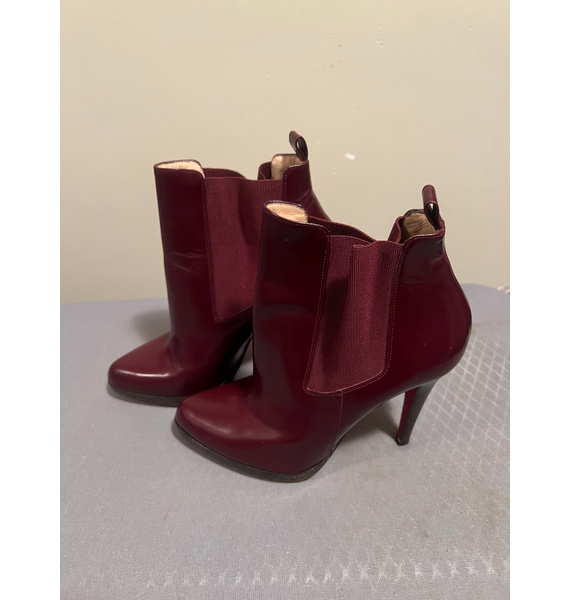Сапоги • Christian Louboutin • Бордовый