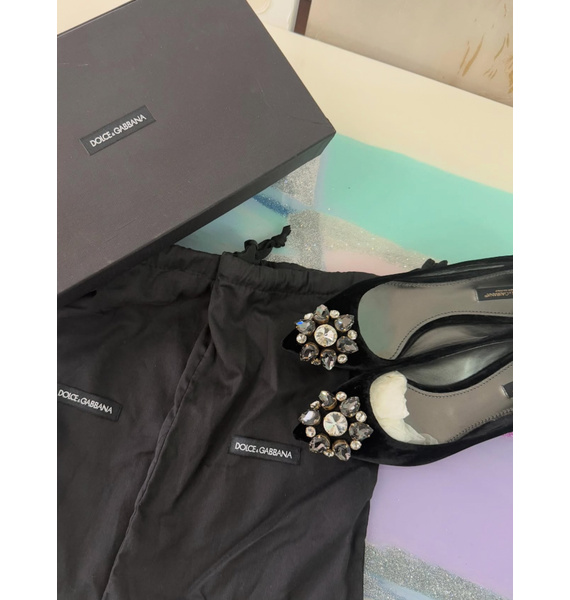 Балетки • Dolce & Gabbana • Черный