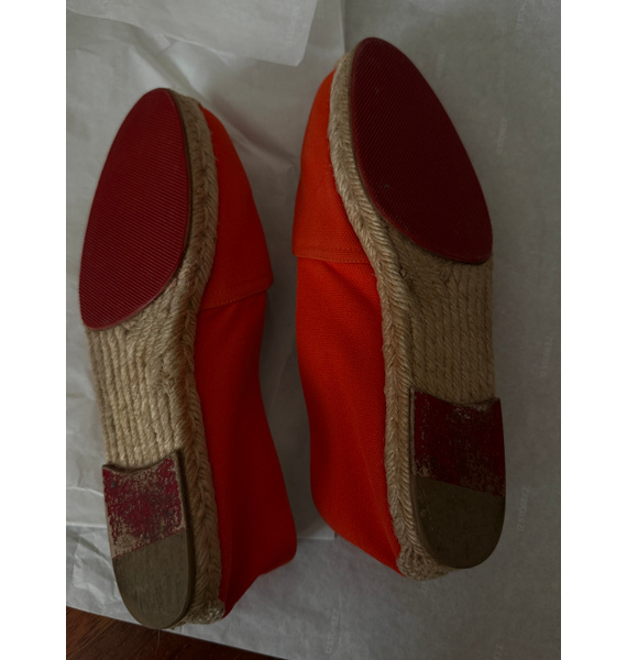 Эспадрильи • Christian Louboutin • Оранжевый