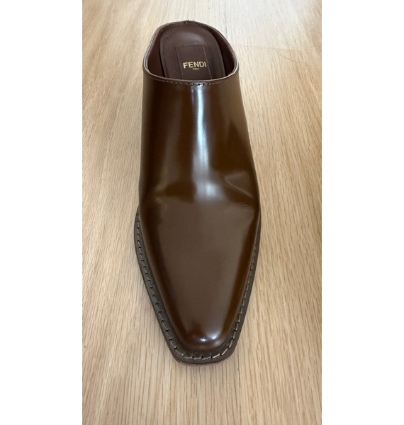 Мюли • Fendi • Коричневый