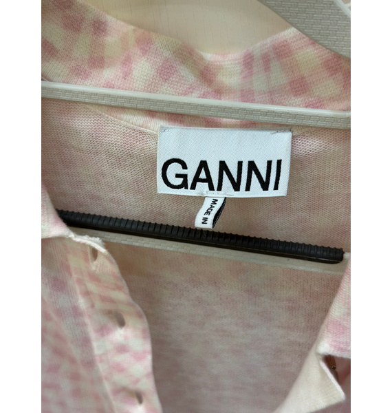 Топ • GANNI • Розовый