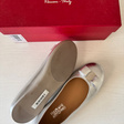 Туфли • Salvatore Ferragamo • Серебряный