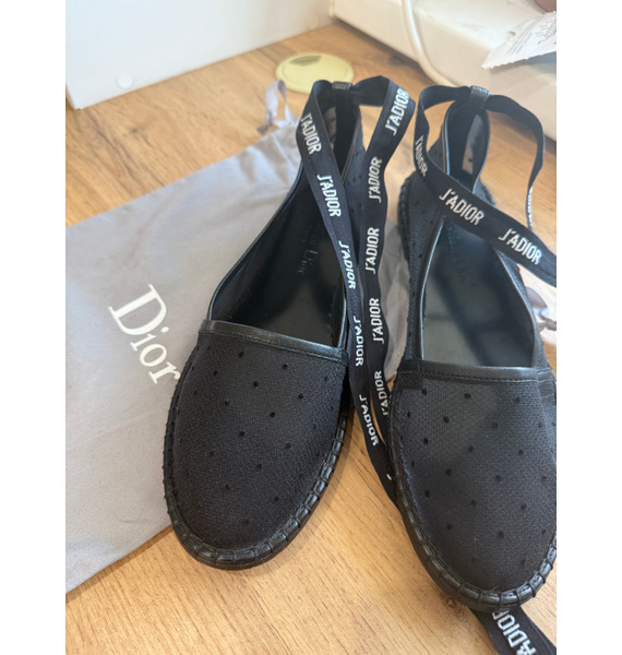 Балетки • Christian Dior • Черный