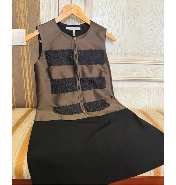 Платье • Victoria Beckham • Коричневый