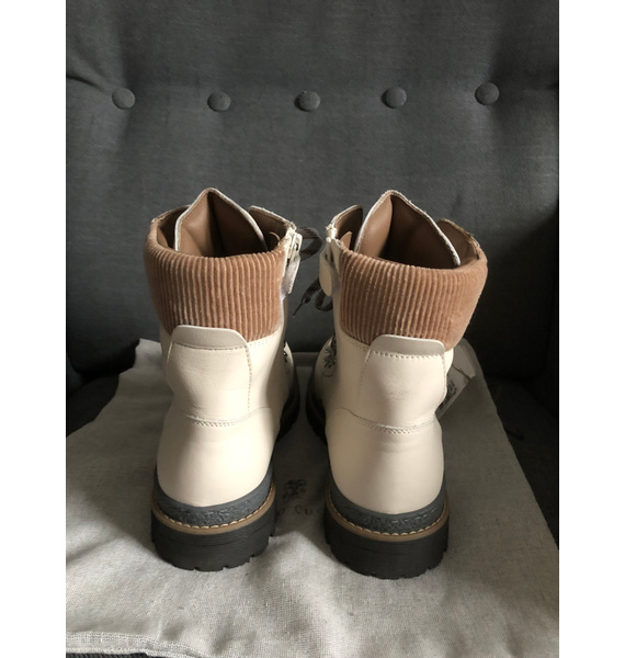 Сапоги • Brunello Cucinelli Kids • Бежевый
