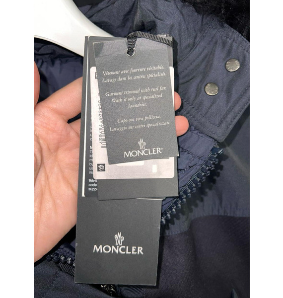 Парка • Moncler • Темно-синий