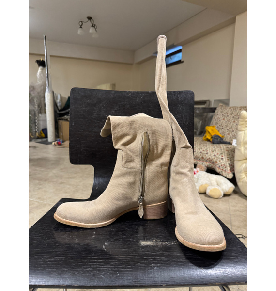 Сапоги • Prada • Бежевый