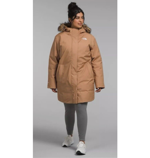 Пуховик • The North Face • Бежевый