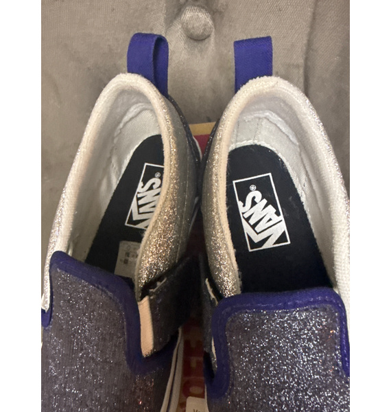 Слипоны • Vans • Темно-синий