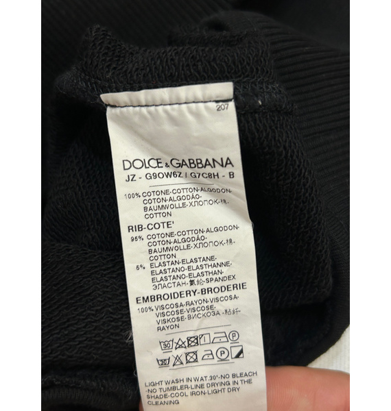Свитшот • Dolce & Gabbana • Черный