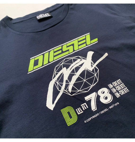 Футболка • Diesel • Темно-синий