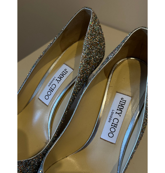 Туфли • Jimmy Choo • Серебряный