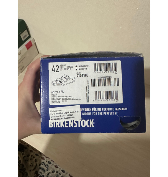 Шлепанцы • Birkenstock • Коричневый