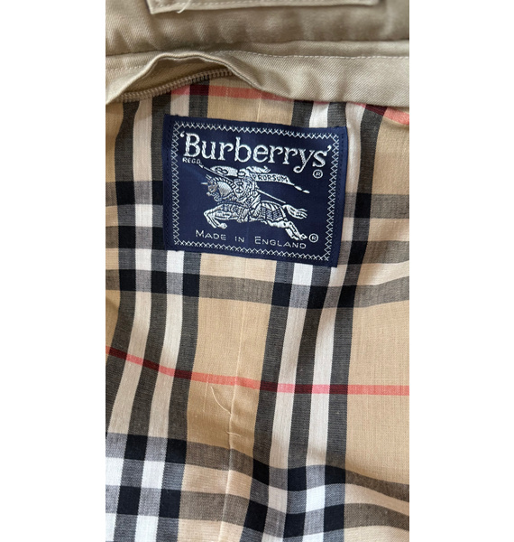 Плащ • Burberry • Бежевый