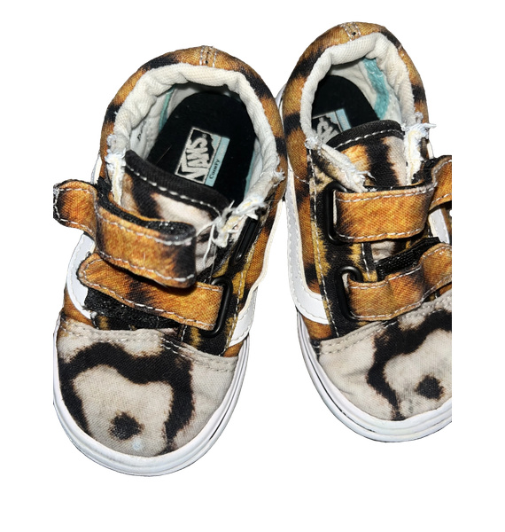 Кроссовки • Vans • Коричневый