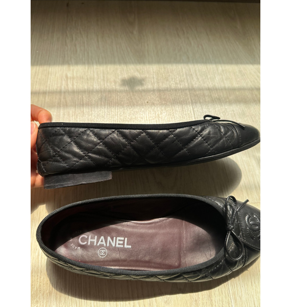 Балетки • Chanel • Черный