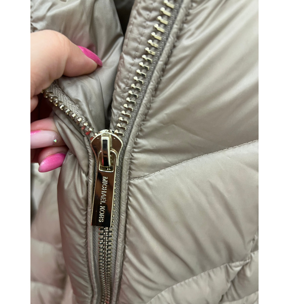 Пуховик • Michael Kors • Бежевый